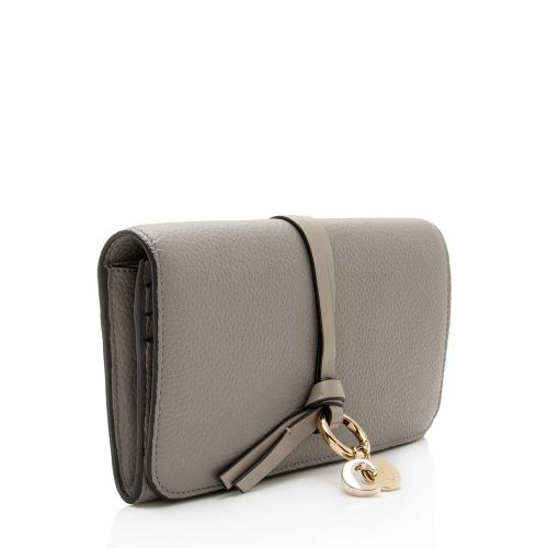 Chloe Calfskin Alphabet Continental Wallet