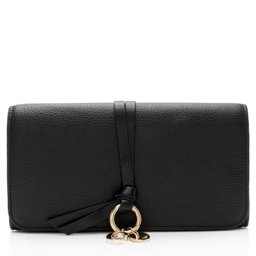 Chloe Calfskin Alphabet Continental Wallet