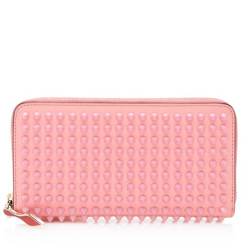 Christian Louboutin Leather Panettone Spikes Wallet