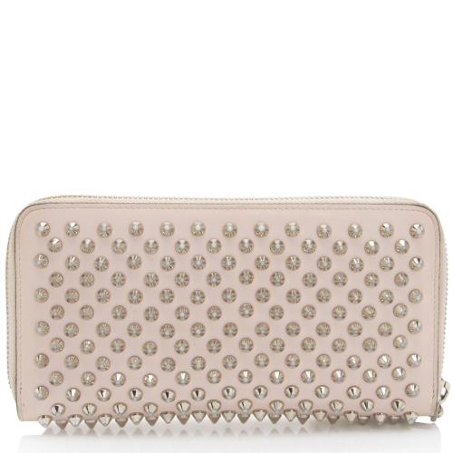 Christian Louboutin Leather Panettone Spikes Wallet