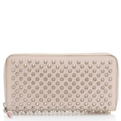 Christian Louboutin Leather Spiked Panettone Wallet