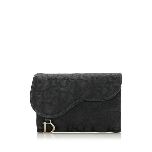 Dior Oblique Saddle Key Holder