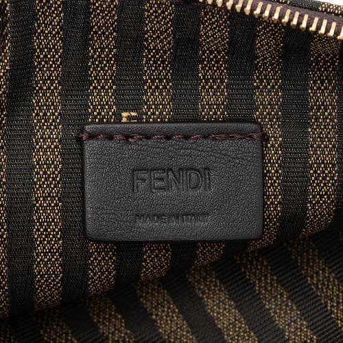 Fendi Canvas Pequin Pochette