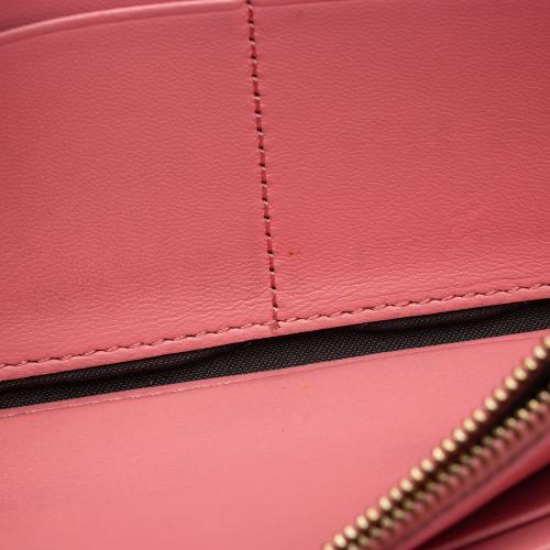 Fendi FF Embossed Calfskin Continental Wallet