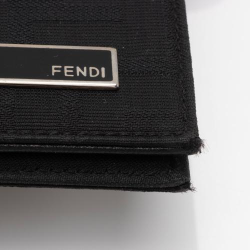 Fendi Vintage Canvas Agenda Cover