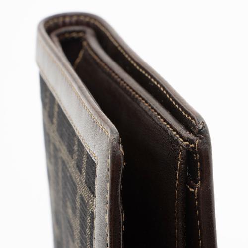 Fendi Vintage Zucca Bi-Fold Wallet