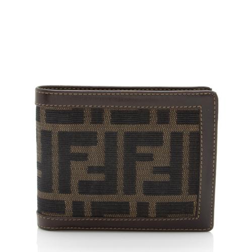 Fendi Vintage Zucca Bi-Fold Wallet