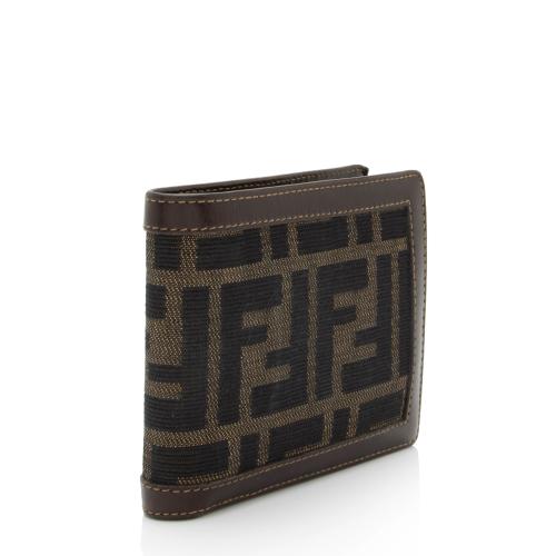 Fendi Vintage Zucca Bi-Fold Wallet