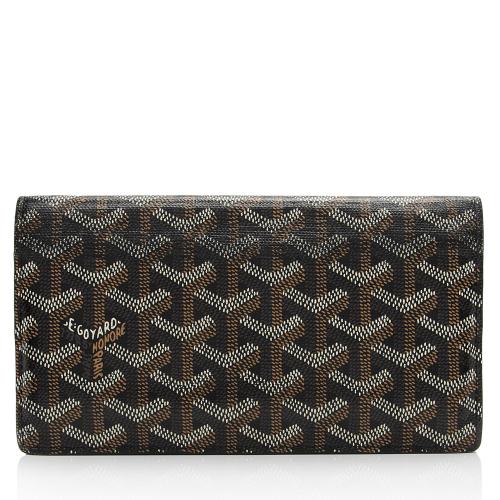 Goyard Goyardine Canvas Richelieu Long Wallet