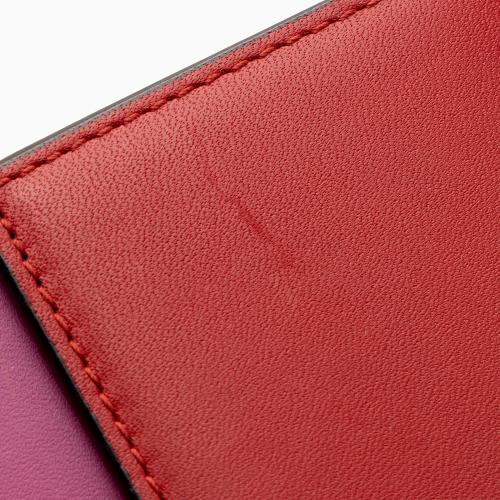 Gucci Calfskin Two-Tone Continental Wallet