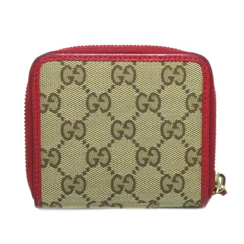 Gucci GG Canvas Bi-Fold Small Wallet