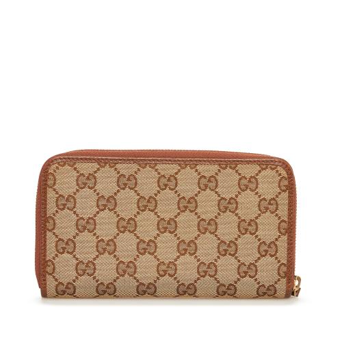 Gucci GG Canvas Continental Wallet