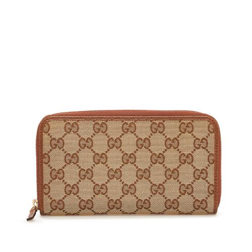 Gucci GG Canvas Continental Wallet