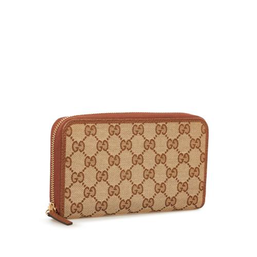 Gucci GG Canvas Continental Wallet