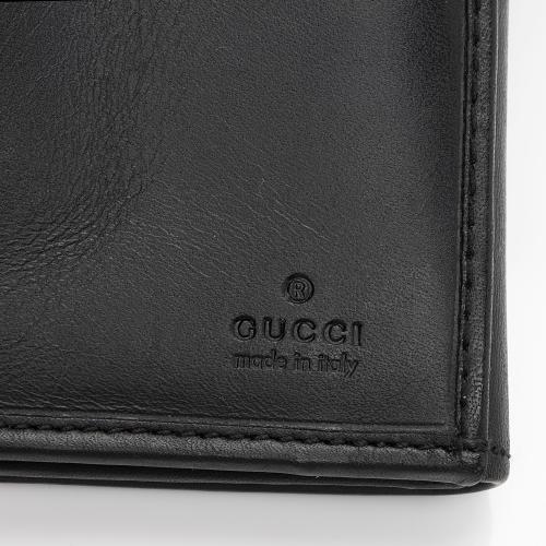 Gucci GG Canvas Flap Continental Wallet