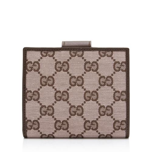 Gucci GG Canvas French Wallet