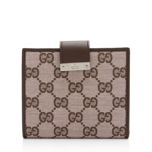 Gucci GG Canvas French Wallet