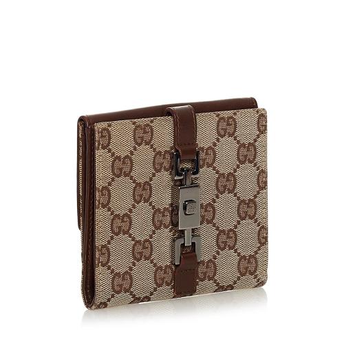 Gucci GG Canvas Jackie Wallet