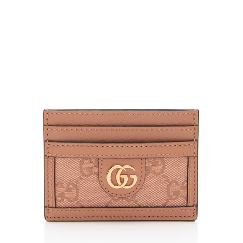 Gucci GG Canvas Ophidia Card Holder