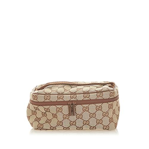 Gucci GG Canvas Vanity Bag