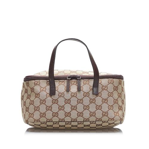 Gucci GG Canvas Vanity Bag