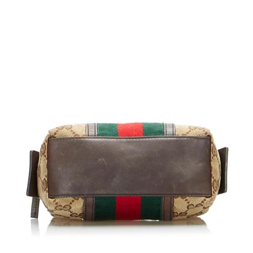 Gucci GG Canvas Web Pouch