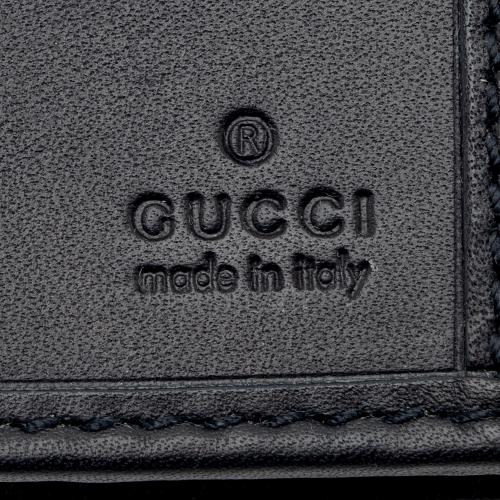 Gucci GG Canvas Web Script Continental Wallet