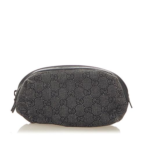 Gucci GG Denim Pouch