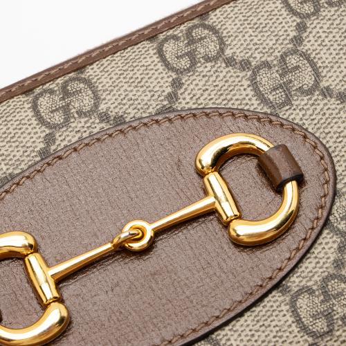 Gucci GG Supreme Horsebit 1955 Zip Around Wallet