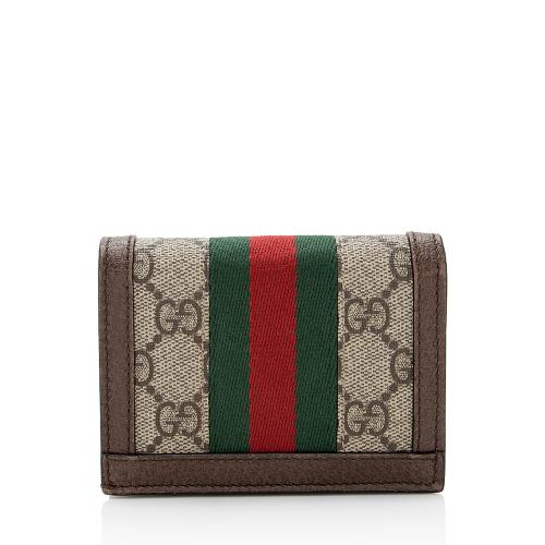 Gucci GG Supreme Ophidia Card Case Wallet