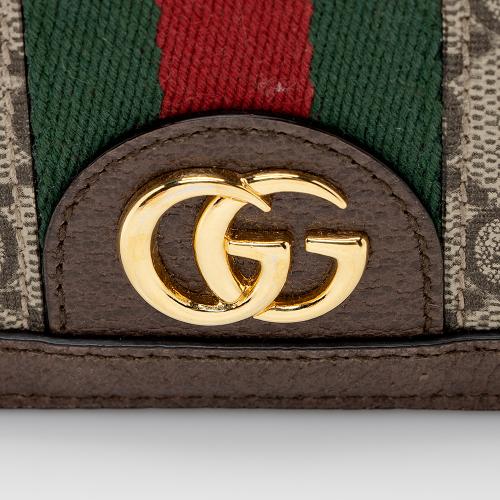 Gucci GG Supreme Ophidia Card Case Wallet