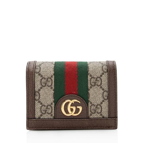 Gucci GG Supreme Ophidia Card Case Wallet