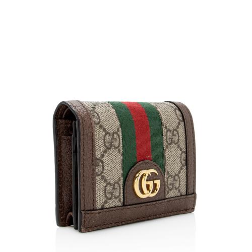 Gucci GG Supreme Ophidia Card Case Wallet