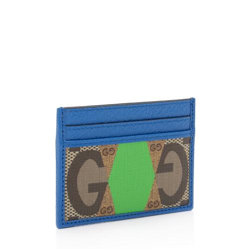 Gucci GG Supreme Rhombus Print Card Case