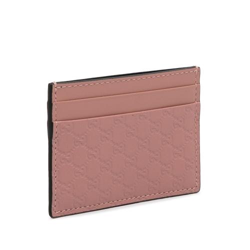 Gucci Guccissima Card Holder