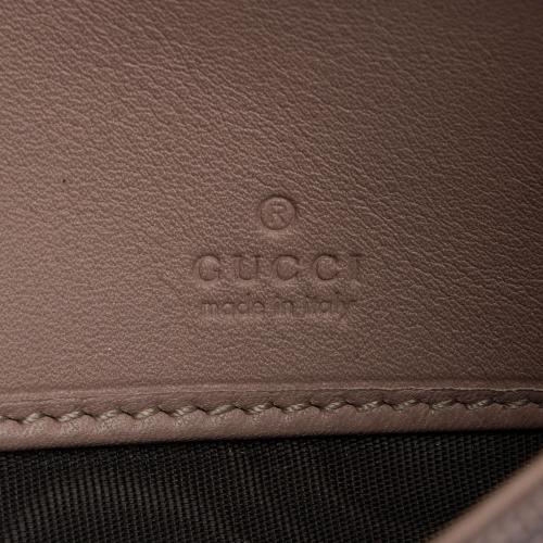 Gucci Guccissima Leather Bree Continental Wallet