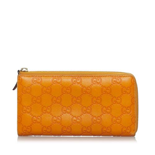 Gucci Guccissima Zip Around Wallet