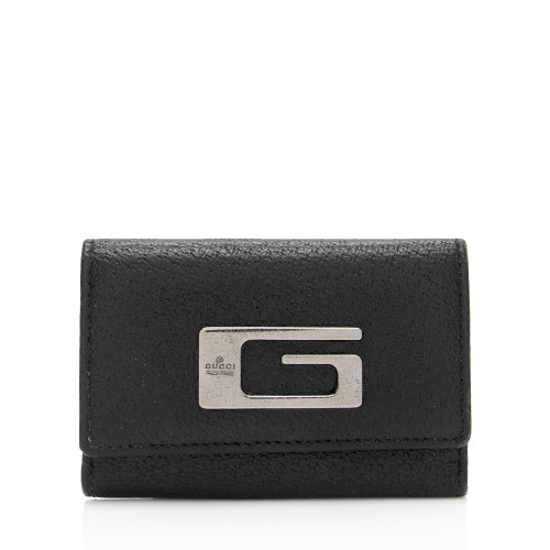 Gucci Leather G Key Holder