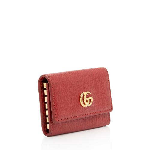 Gucci Leather GG Marmont 6 Key Case