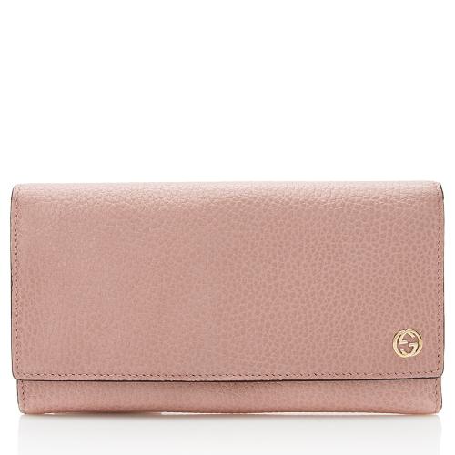 Gucci Leather Interlocking G Betty Continental Wallet - FINAL SALE