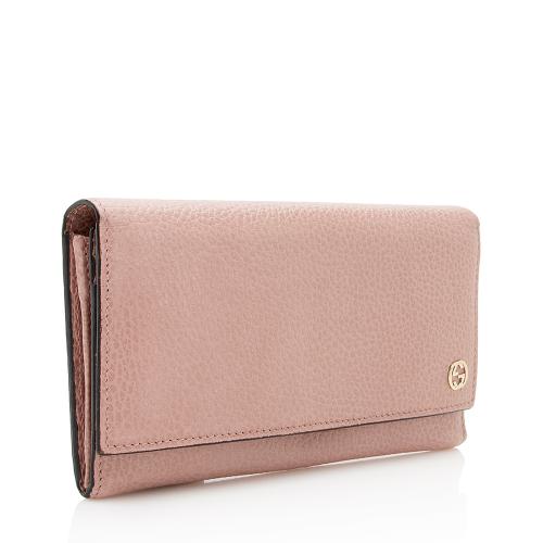 Gucci Leather Interlocking G Betty Continental Wallet - FINAL SALE