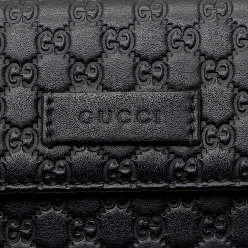 Gucci Microguccissima Leather Continental Flap Wallet