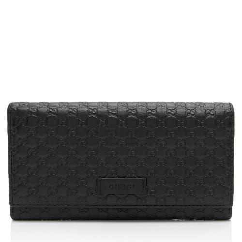 Gucci Microguccissima Leather Continental Wallet