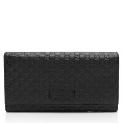 Gucci Microguccissima Leather Continental Wallet