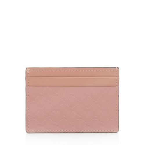 Gucci Microguccissima Leather Signature Card Case