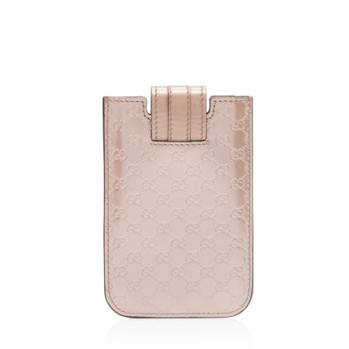 Gucci Microguccissima Patent Leather iPhone Case