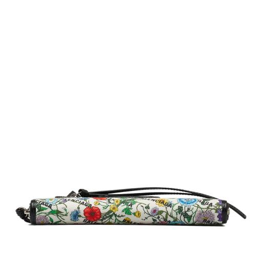 Gucci x Balenciaga The Hacker Project Neo Classic Flora Print Zip Around Wallet