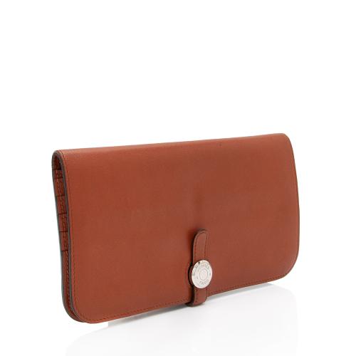 Hermes Chevre Leather Dogon Wallet