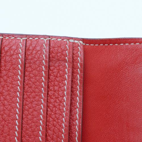 Hermes Togo Leather Dogon Wallet