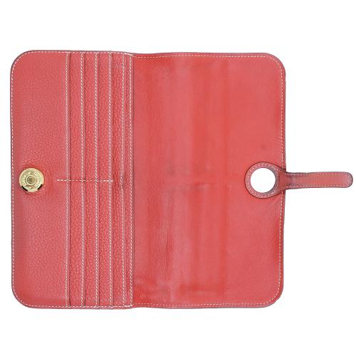 Hermes Togo Leather Dogon Wallet